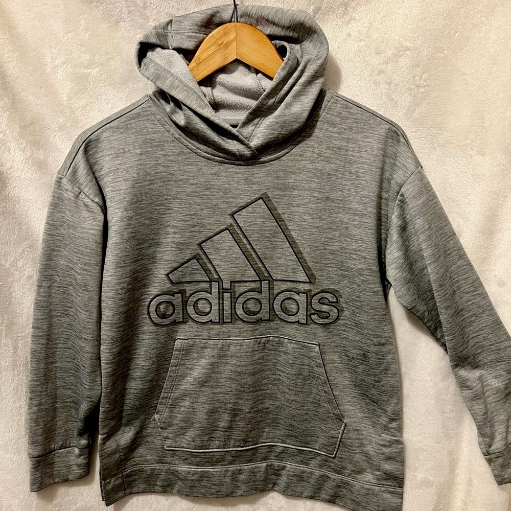 Adidas Kids Hoodies (2) with classic Logos - Size 10-12!